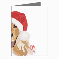 English Cocker Spaniel T- Shirt English Cocker Spaniel Merry Christmas T- Shirt (2) Greeting Cards (pkg Of 8) by ZUXUMI