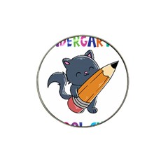 Enrollment Boy T- Shirt Goodbye Kindergarten I Am A Schoolchild Now! T- Shirt (3) Hat Clip Ball Marker by ZUXUMI