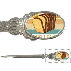 Bread Baking T- Shirt Funny Bread Baking Baker Crust A Girl Who Loves Bread Baking T- Shirt (1) Letter Opener by JamesGoode