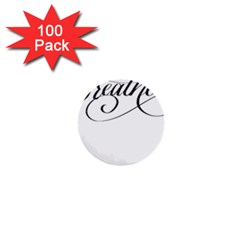 Breathe T- Shirt Breathe T- Shirt (1) 1  Mini Buttons (100 Pack)  by JamesGoode