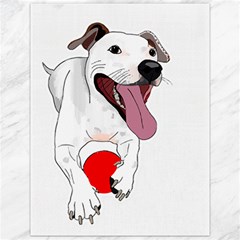 Bulldog T- Shirt Running Bulldog T- Shirt Canvas 12  X 16  by JamesGoode