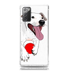 Bulldog T- Shirt Running Bulldog T- Shirt Samsung Galaxy Note 20 Tpu Uv Case by JamesGoode