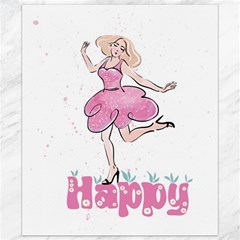 Happy Girl Canvas 8  X 10  by SychEva
