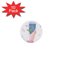 Never Stop Dreaming 1  Mini Buttons (10 Pack)  by SychEva