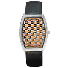 Lantern Chess Halloween Barrel Style Metal Watch by Pakjumat
