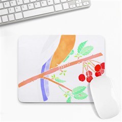 Birds Illustration T- Shirtbird T- Shirt (8) Small Mousepad by EnriqueJohnson