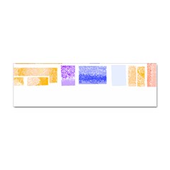 Blocks T- Shirt Blockage Abstract Art 2 T- Shirt Sticker Bumper (10 Pack) by EnriqueJohnson