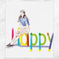 Happy Canvas 8  X 10  by SychEva