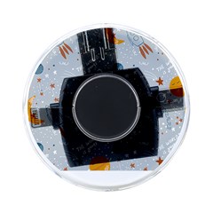 Cosmos T- Shirt Cute Baby Cosmic Pattern T- Shirt On-the-go Memory Card Reader by EnriqueJohnson