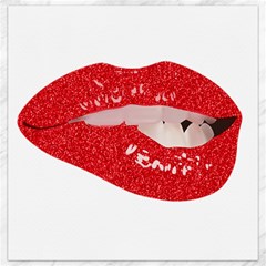 Lips -25 Canvas 16  X 16  by SychEva
