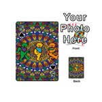 Grateful Dead Pattern Playing Cards 54 Designs (Mini) Front - Spade5