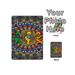 Grateful Dead Pattern Playing Cards 54 Designs (Mini) Front - ClubQ