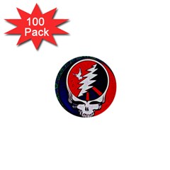 Grateful Dead - 1  Mini Buttons (100 Pack)  by Sarkoni