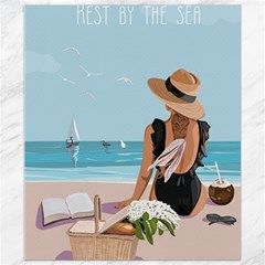 Rest By The Sea Canvas 8  X 10  by SychEva