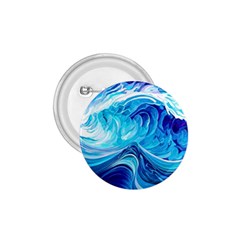 Tsunami Waves Ocean Sea Nautical Nature Water 1 75  Buttons by uniart180623