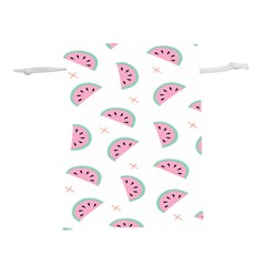 Watermelon Wallpapers  Creative Illustration And Patterns Lightweight Drawstring Pouch (l) by Ket1n9