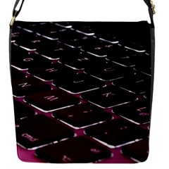 Computer Keyboard Flap Closure Messenger Bag (s) by Ket1n9