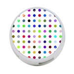 Circle Pattern(1) 4-Port USB Hub (Two Sides) Back