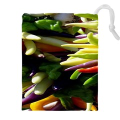 Bright Peppers Drawstring Pouch (5xl) by Ket1n9