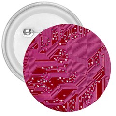 Pink Circuit Pattern 3  Buttons by Ket1n9