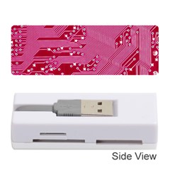Pink Circuit Pattern Memory Card Reader (stick) by Ket1n9