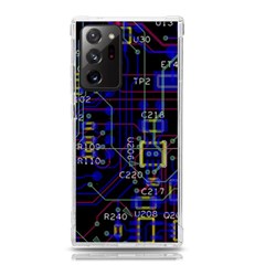 Technology Circuit Board Layout Samsung Galaxy Note 20 Ultra Tpu Uv Case by Ket1n9