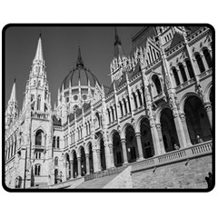 Architecture-parliament-landmark Fleece Blanket (medium) by Ket1n9