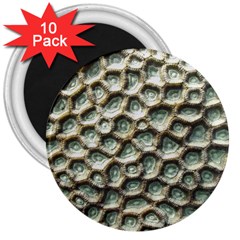 Ocean Pattern 3  Magnets (10 Pack)  by Ket1n9