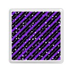 Christmas Paper Star Texture Memory Card Reader (Square) Front