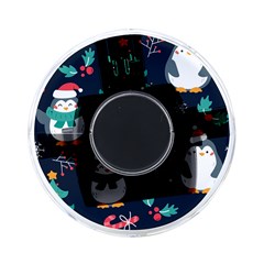 Colorful Funny Christmas Pattern On-the-go Memory Card Reader by Ket1n9