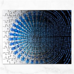 Data-computer-internet-online Rectangular Jigsaw Puzzl by Ket1n9
