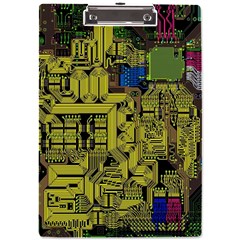 Technology Circuit Board A4 Acrylic Clipboard by Ket1n9