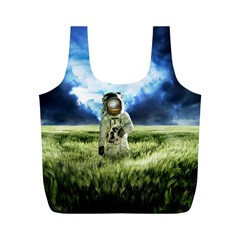 Astronaut Full Print Recycle Bag (m) by Ket1n9