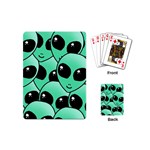 Art Alien Pattern Playing Cards Single Design (Mini) Back