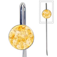 Cheese-slices-seamless-pattern-cartoon-style Book Mark by Ket1n9