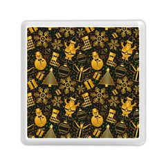 Christmas Background Seamless Pattern Pattern Memory Card Reader (square) by Grandong
