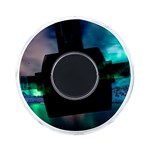 Amazing Aurora Borealis Colors On-the-Go Memory Card Reader Back