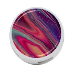 Stars Shimmering Galaxy Ocean 4-port Usb Hub (one Side) by Ravend