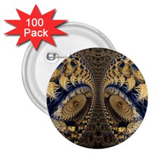 Fractal Spiral Infinite Psychedelic 2 25  Buttons (100 Pack)  by Ravend