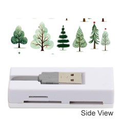 Christmas Trees Memory Card Reader (stick) by Vaneshop
