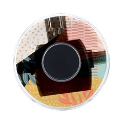 Leaves Pattern Design Colorful Decorative Texture On-the-go Memory Card Reader by Vaneshop