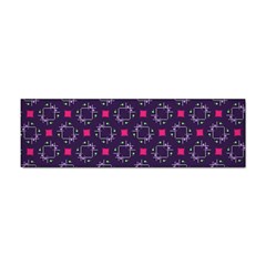 Geometric Pattern Retro Style Background Sticker Bumper (10 Pack) by Vaneshop