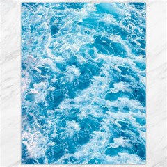 Blue Ocean Wave Texture Canvas 12  X 16  by Jack14