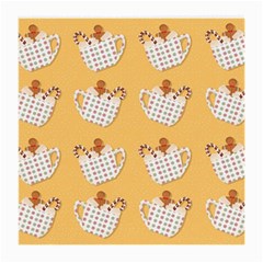 Christmas December Autumn Pattern Medium Glasses Cloth by Pakjumat