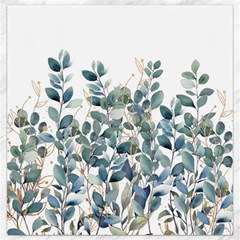 Green And Gold Eucalyptus Leaf Canvas 16  X 16  by Jack14