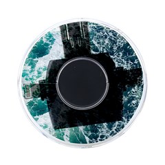 Blue Ocean Waves On-the-go Memory Card Reader by Jack14
