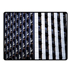 Architecture-building-pattern Fleece Blanket (small) by Amaryn4rt