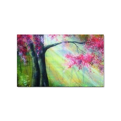Forests Stunning Glimmer Paintings Sunlight Blooms Plants Love Seasons Traditional Art Flowers Sunsh Sticker Rectangular (10 Pack) by Amaryn4rt