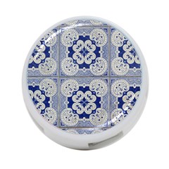 Ceramic-portugal-tiles-wall 4-port Usb Hub (one Side) by Amaryn4rt