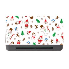 Christmas Shading Pattern Memory Card Reader With Cf by Amaryn4rt